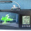 Multifunktionales USB LCD Display Aquarium LED Leuchte Mit Kalender 8