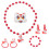 4 Sets Halskette Mit Armband Für Kleine 2