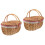 2Stk Picknickkorb Mit Griffen Und Weiden Geflecht 6