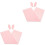 2 Sets Blumenwickeltasche Hasenform Mit Hasenohren 5