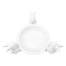 2 Sets Keramik Kuchenteller Mit Hasenhalter Für Zuhause