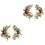 4 Simulation Ornamente Bogen Für Hochzeitsdekoration 3