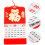 Papierkalender 2024 Traditioneel Chinees Jaar Van De 4