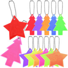 39 Sicherheitsreflektoren Stern Für Schulranzen Rucksack