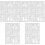 5Stk Neujahr Malvorlage Schablonenvorlage Wiederverwendbar Diy 5