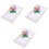 3Stk Ostern -Up Karten Bunt Mit Hasen Eier Blumen Motiven 3