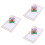 3Stk Ostern -Up Karten Bunt Mit Hasen Eier Blumen Motiven 6