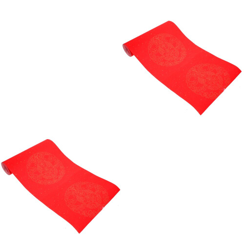 2 Chinesisches Kalligraphiepapier Verdicktem Rote Xuan 2