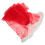 Red Veil: Roter Brautschleier Mit -Layer Flauschigem 1