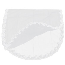 3Stk Brautschleier Weiß Mit Blumendeko Für Hochzeitsfeier