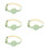 4Ud Collar Ajustable Para Mascotas Con 7