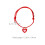 2 Unidades Collares Ajustables Para Con Colgante Corazón 2