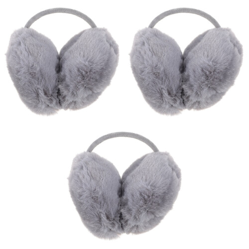 3Ud Orejeras Para Mujer En Con Agradable Y 2