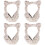 4Pcs Protector De Dibujos Peludo 5