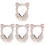 4Pcs Protector De Dibujos Peludo 2