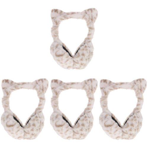 4Pcs Protector De Dibujos Peludo 1