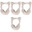 4Pcs Protector De Dibujos Peludo 3