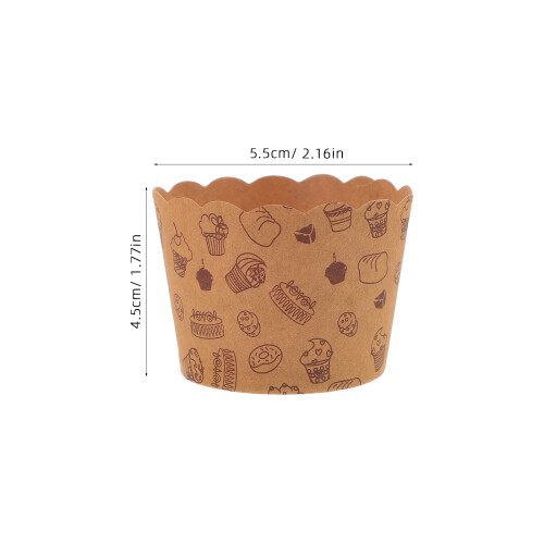 50 Unidades Para Cupcakes, Para Hornear 2