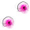 2Ud Accesorios 1920 Fascinator Multicolor Con Y Clip 3