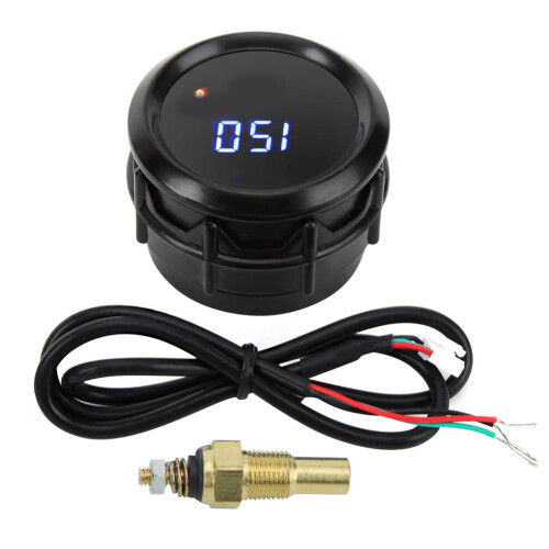 Digital 52 мм Öltemperaturmesser 40-150C Blau LED Anzeige Sensor 1