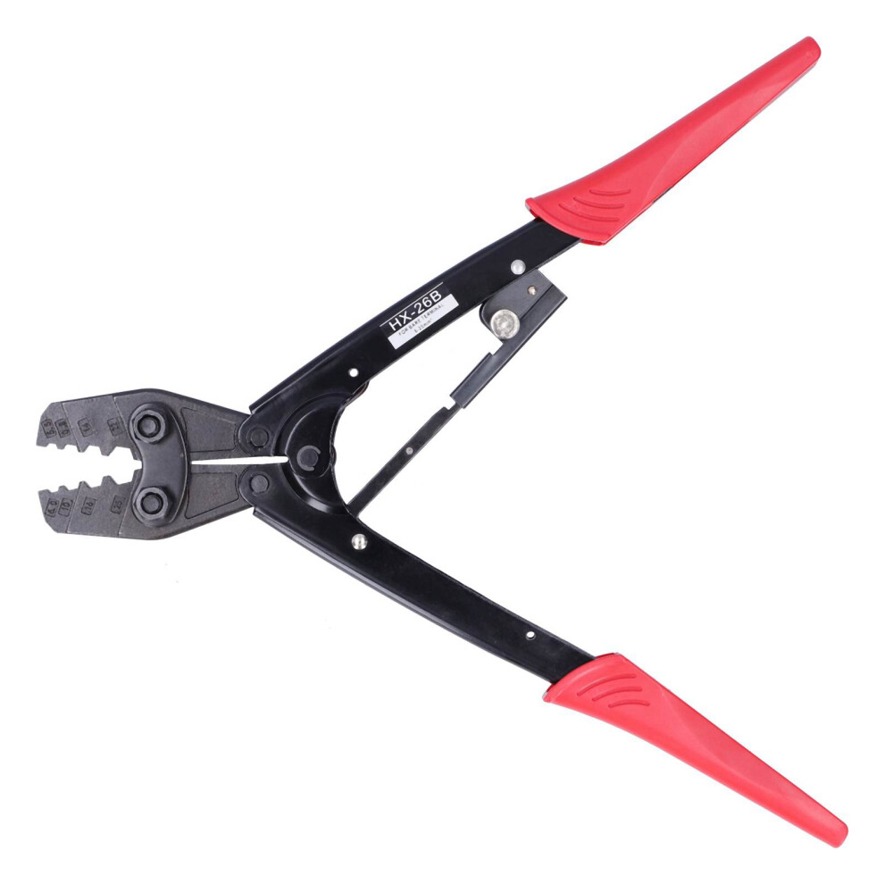 Ratchet Wire Crimper Hx-26B 6Â25Mmâ², High Carbon Steel, 13.8In 9461359815188