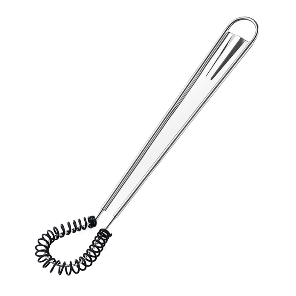 Handy Kitchen Companion, Stainless Steel Mini Magic Whisk For Effortless Whisking, Surround Helix Spring Coil Ensures Smooth Results
