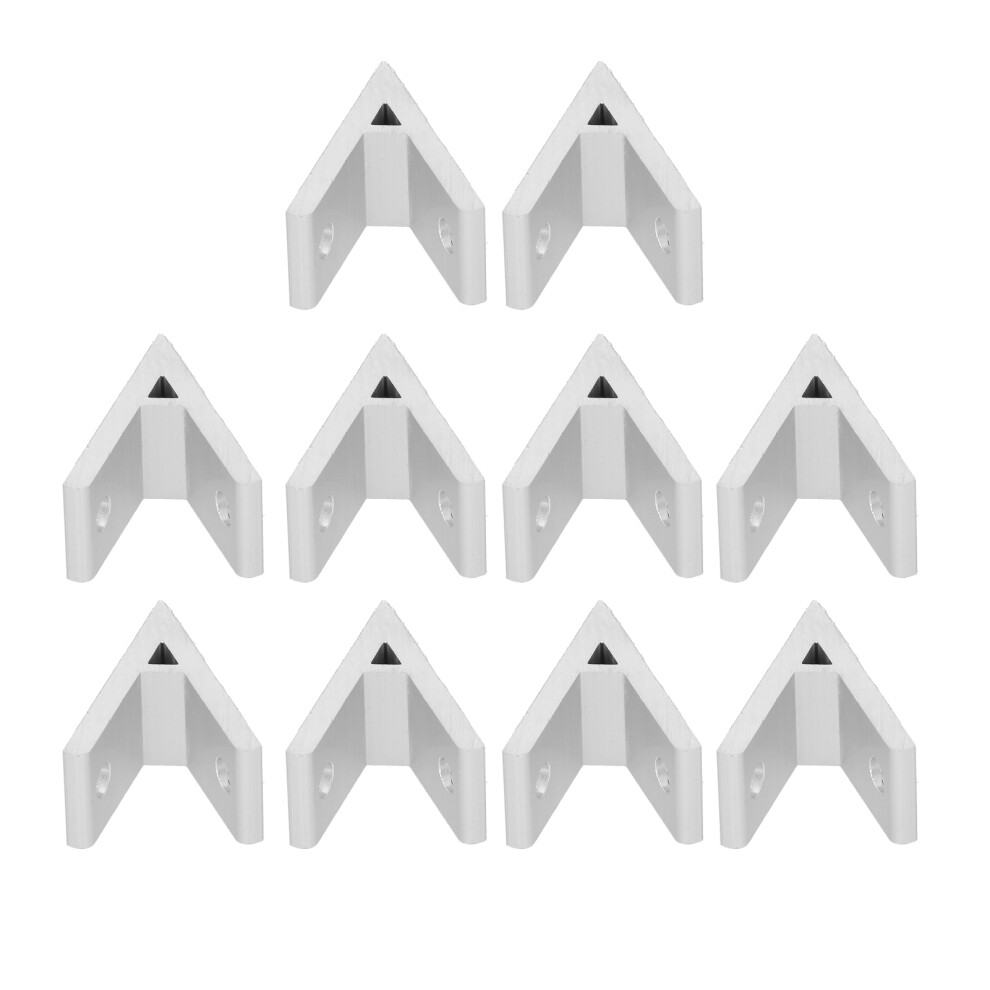 Aluminium Corner Profiles 10 Pack Industrial Connectors 20-60Mm 45 8491359815926