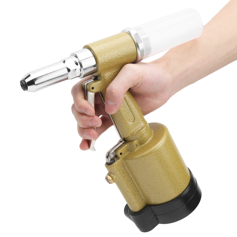Hydraulic Pneumatic Rivet Gun KP702 2.4mm-4.8mm Rivets, Industrial-Grade