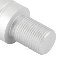 10 mm Loch Aluminium Stoßdämpferadapter für Motorrad & ATV – Silber 75 mm