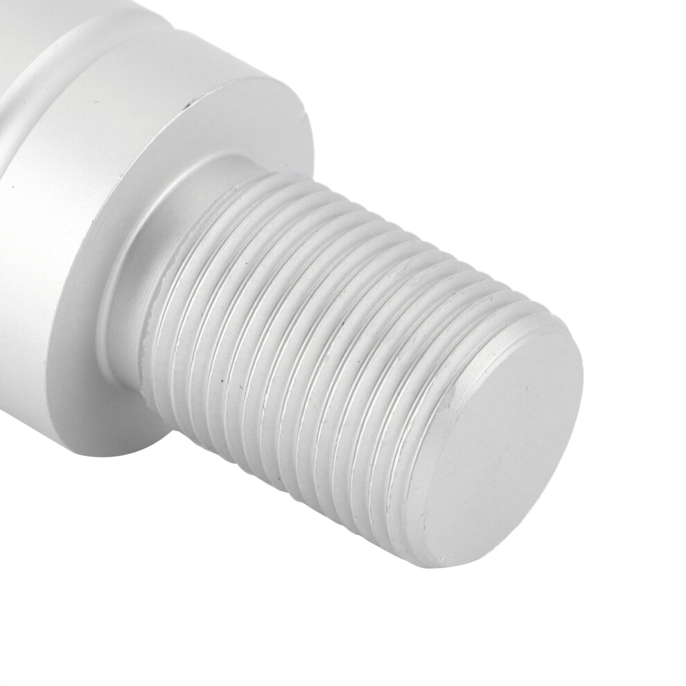 10Mm Hole Air Shock Absorber Adapter Damper For Motorcycle Atv Off-Road (, 75Mm) Silver 8491359816947