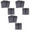 3 Packs Blumenwickelpapier 20 Blatt Transluzent 3