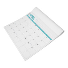 4Stk Magnetkalender Kühlschrankkalender Englisch