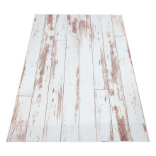 4Stk Fotohintergrundstoff Vinyl, Rustikaler Holz-Look Für Zuhause