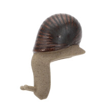 3Stk Keramik Schnecke Gartenfigur Für