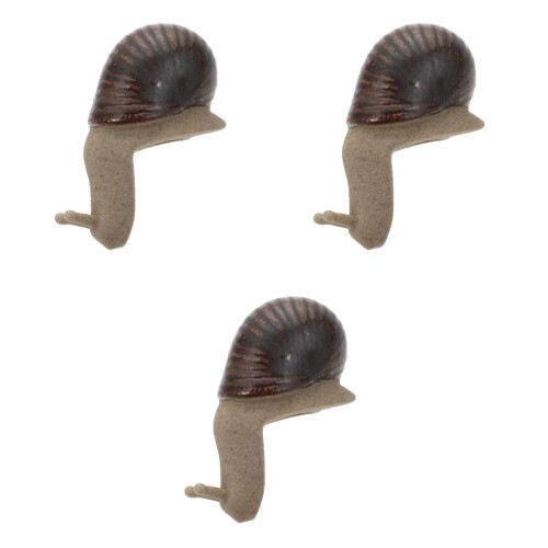 3Stk Keramik Schnecke Gartenfigur Für 2