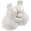 2 Paar Buchstützen Hase Keramik Figur Desktop 2