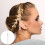 8 Perlenquaste Anhänger Mit Verschluss Für Haarstab 10