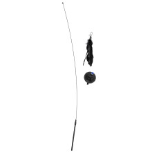 3Stk Saugnapf Katzenspielzeug Indoor Mit Wedel
