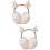 2St Lief Oorwarmers Witte Oorbeschermers 7