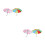 4 Stuks Mini Verstelbare Model Voor Sunny Rainy 2