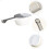 2Sets Kattenbakreiniger Schep Afneembaar Plastic Grijs 8