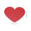 80 Pcs Heart Shaped Blank Valentine Paper Cutouts 2