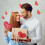 80 Pcs Heart Shaped Blank Valentine Paper Cutouts 3