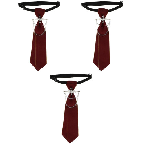 3Stk Polyester Vorgebunden Elegant Für Damen Herren 2
