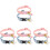 8 Unidades Collar Para Ajustable Con De 4