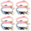 8 Unidades Collar Para Ajustable Con De 7