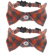 2 Unidades Collar Pequeño Ajustable Con Para Y
