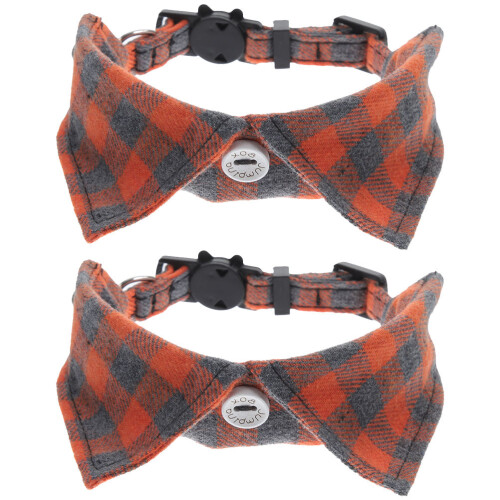 2 Unidades Collar Pequeño Ajustable Con Para Y