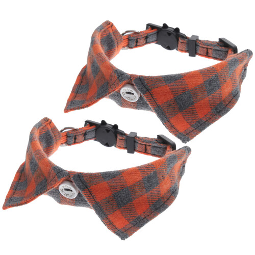 2 Unidades Collar Pequeño Ajustable Con Para Y 1