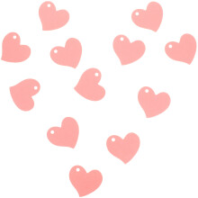 250 Pcs Heart Shaped Kraft Paper Gift Tags For Wedding Party